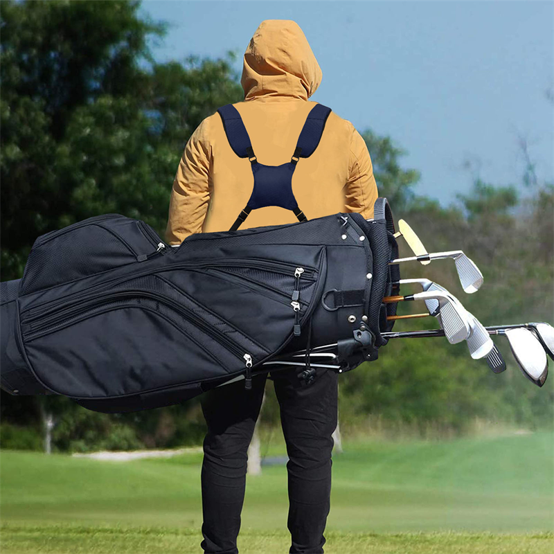 Golf Bag Straps Double Shoulder Adjustable Strap Finger Ten Sport