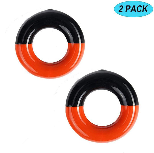 Golf Swing Ring Weighted Club Warm Up Swing Round Weight Value 2 Pack - fingertensport