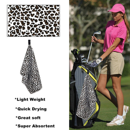 Golf Towel for Golf Bag Printed 14X42 Inch 1 Pack