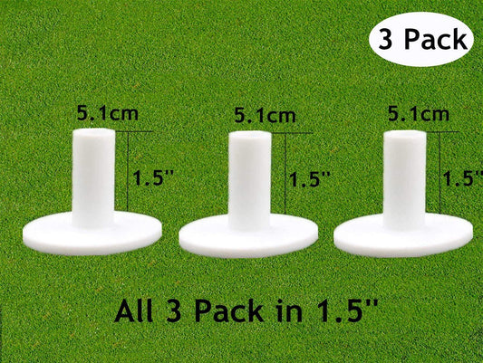 3 Pack Rubber Mat Tees More Height