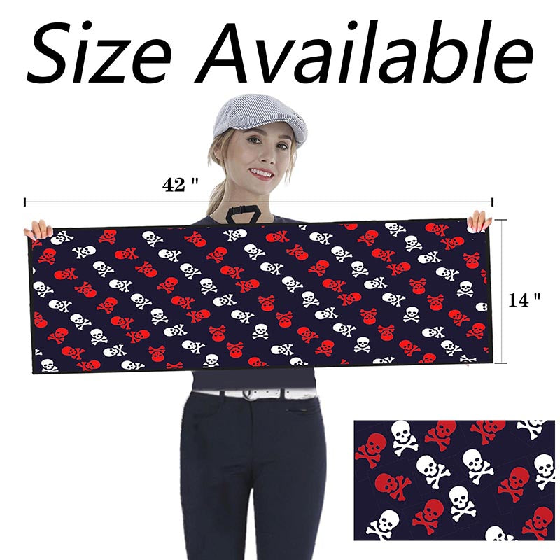 Golf Towel for Golf Bag Printed 14X42 Inch 1 Pack