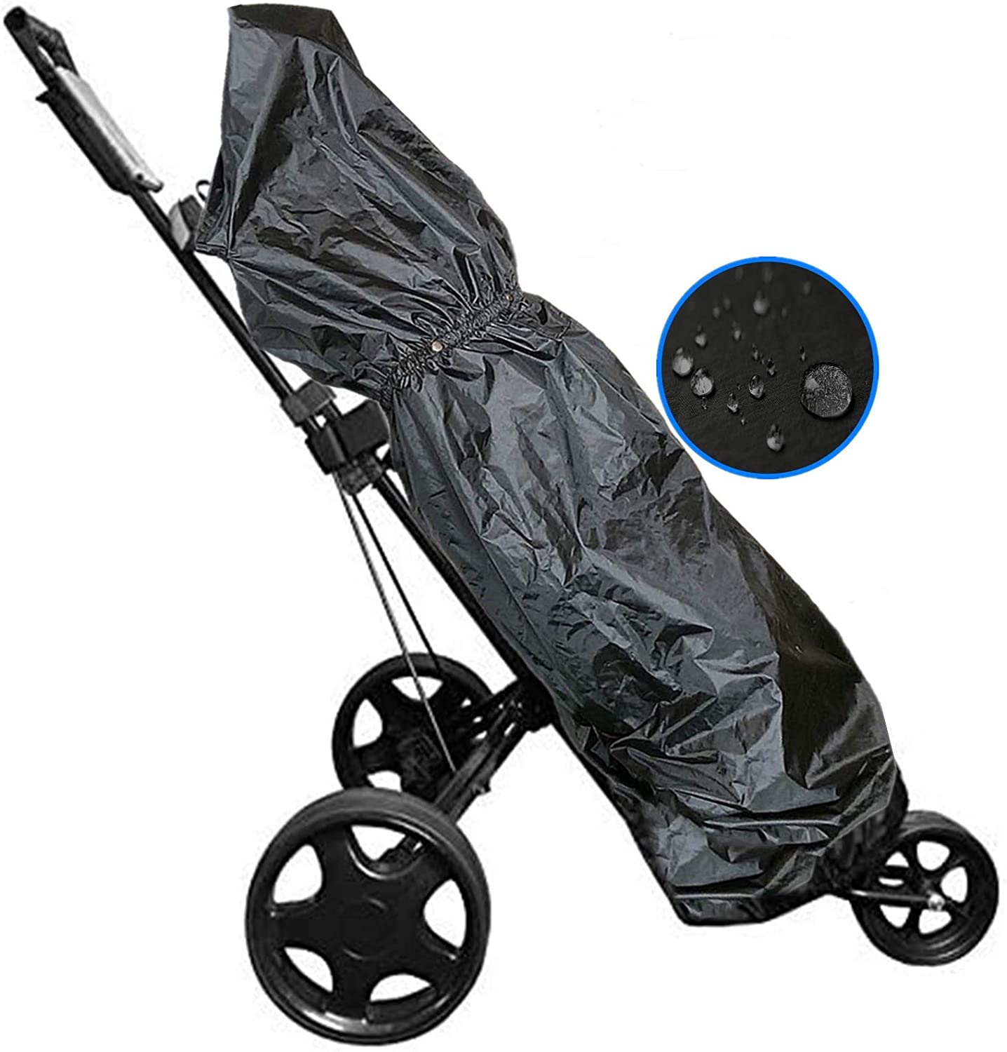 Golf Club Bag Rain Hood Cover Large Pack Finger Ten Sport