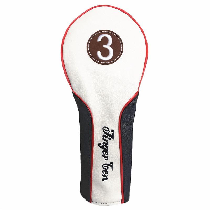 Golf Head Covers Leather #1#3 #X Rescue and Putter Covers - fingertensport