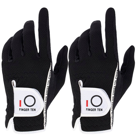 2 Pack Colourful Rain Hot Wet Weather Golf Gloves Men