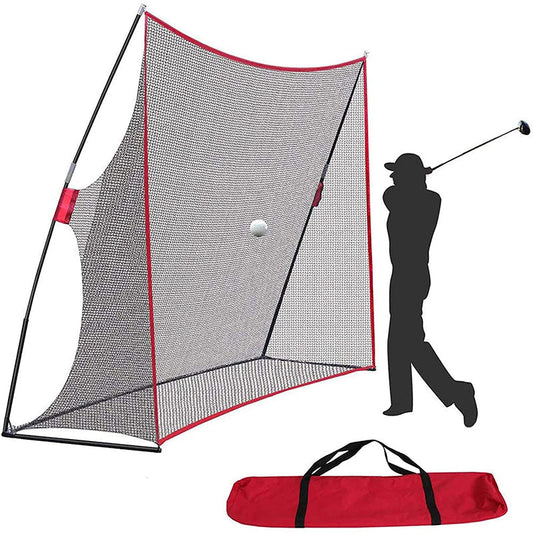 Golf Hitting Net Portable 10x7ft with Stand Frame